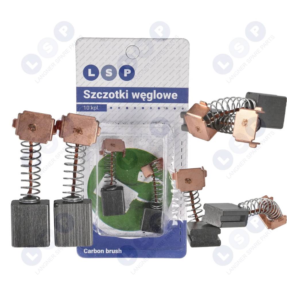 Uhlíkové kefy pre elektrické náradie 6x10x11,1 mm univerzálne